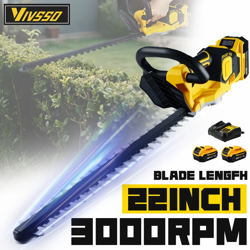 Gardening Tools For Weeds - VIVSSO Akülü Çim Biçme Makinesi, Çalı