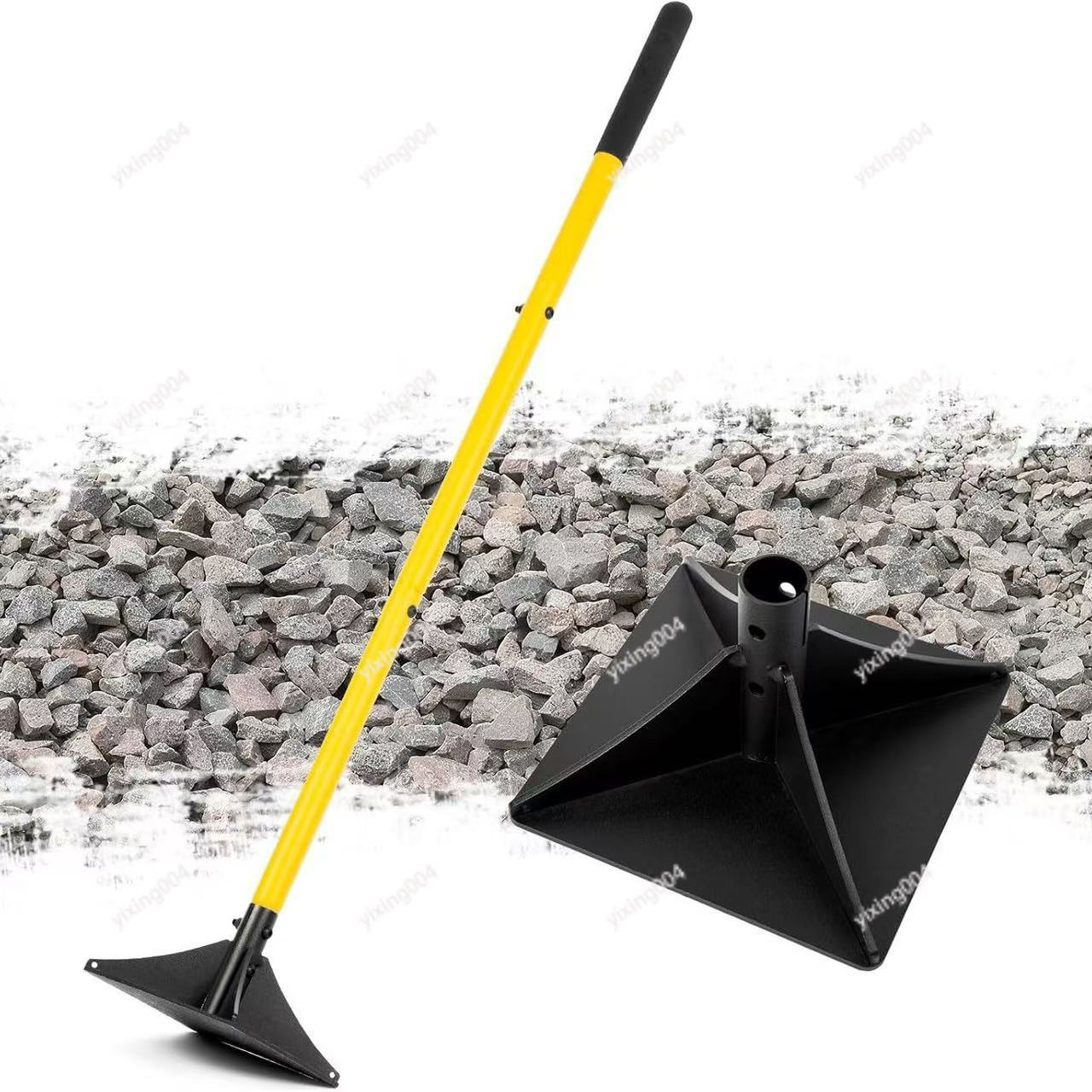 Gardening Tools Hand - Çıkarılabilir Çelik Toprak Sıkıştırma Aleti Bahçe
