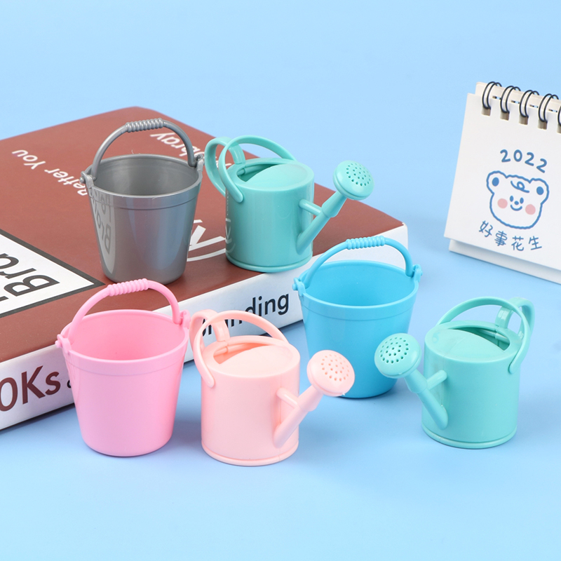 Gardening Tools Watering Can - 【CPI】1 Takım Dollhouse Minyatür Kova sulama