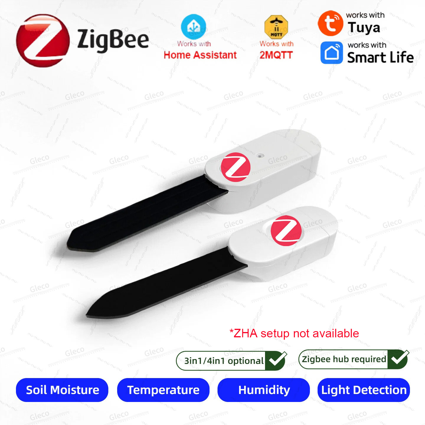 Moisture Meter Plant - Zigbee Toprak Nem Sensörü Ölçer Sıcaklık