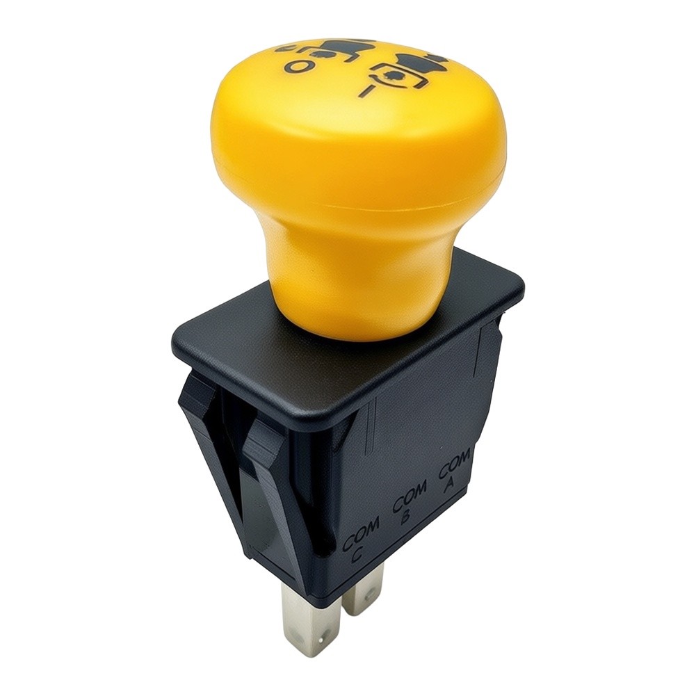 Gardening Tools Yellow - 430-027 PTO Anahtarı Siyah Sarı Plastik