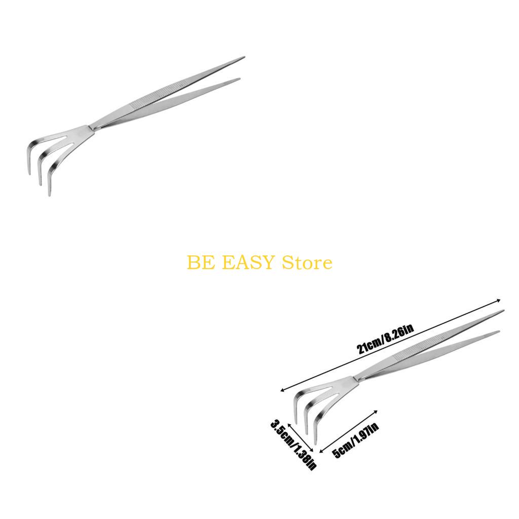 Gardening Tools For Weeds - E28F Çift Kafalı Saksı Aletleri Paslanmaz