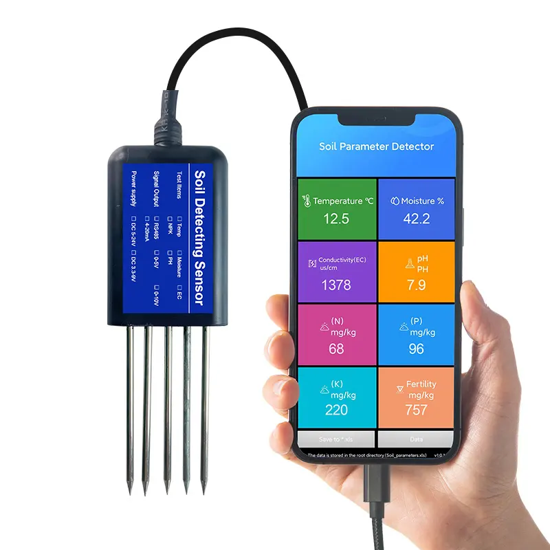 2026 TR-300 8'i 1 Arada Toprak - Moisture Meter Plant incelemesi ve fiyatı