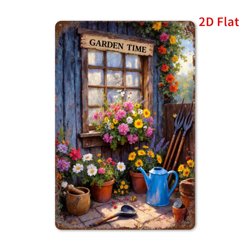 Bahçe Zamanı Vintage Çiçek Des - Gardening Tools Vintage incelemesi ve fiyatı