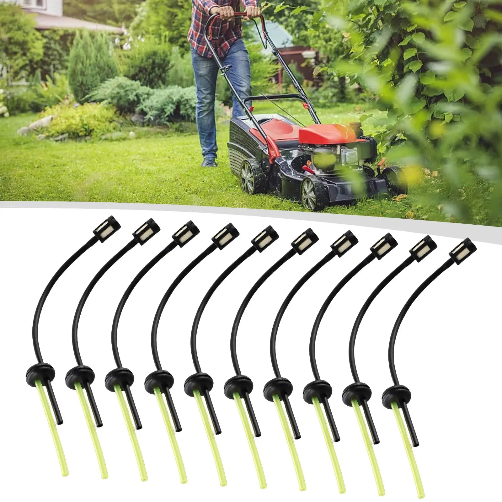 Yakıt Filtreli 10PCS Yakıt Hor - Gardening Tools Yellow incelemesi ve fiyatı
