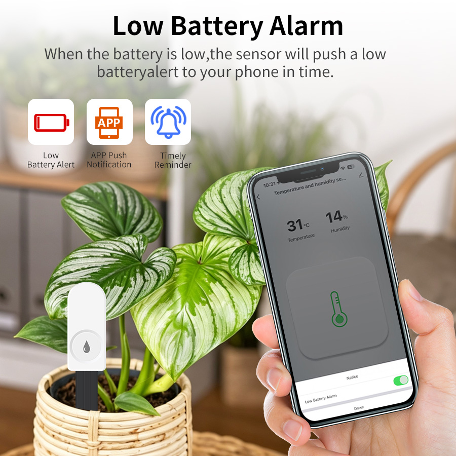 Akıllı ZigBee Toprak Nem Sensö - Moisture Meter Plant incelemesi ve fiyatı