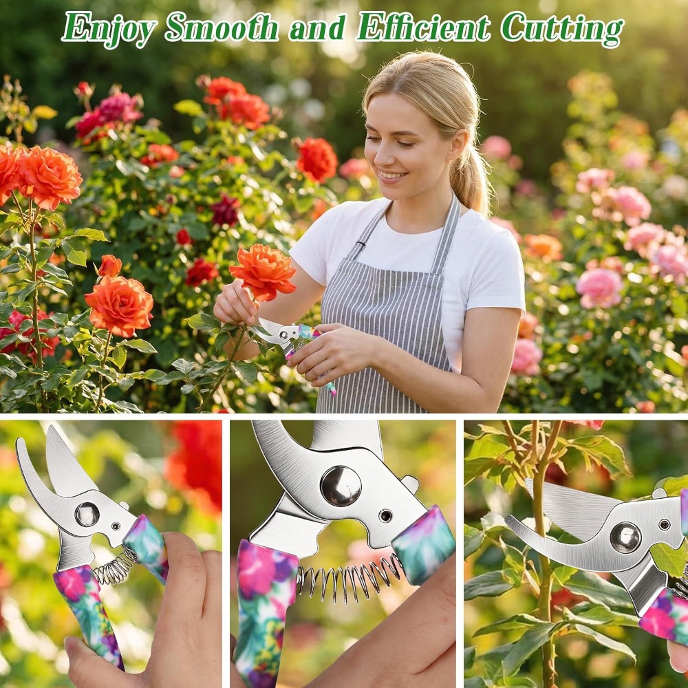 10 Parçalı Çiçek Desenli Kılıf - Gardening Tools Gift Set incelemesi ve fiyatı