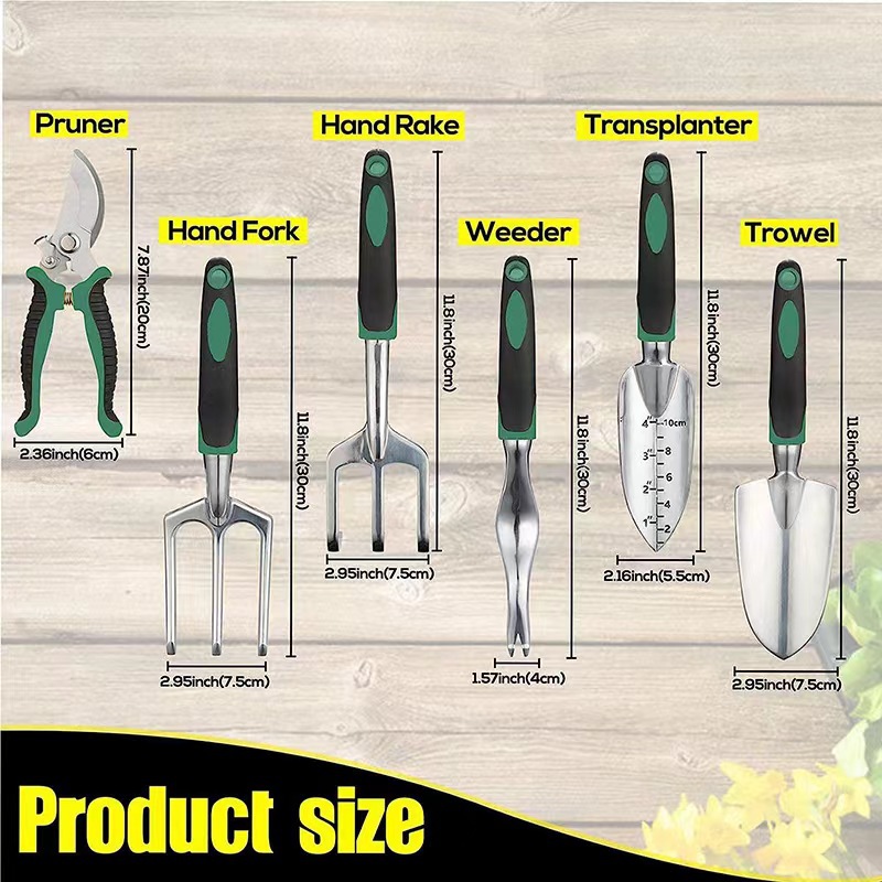 11 Adet Bahçe Alet Seti Alümin - Gardening Tools Gift Set incelemesi ve fiyatı