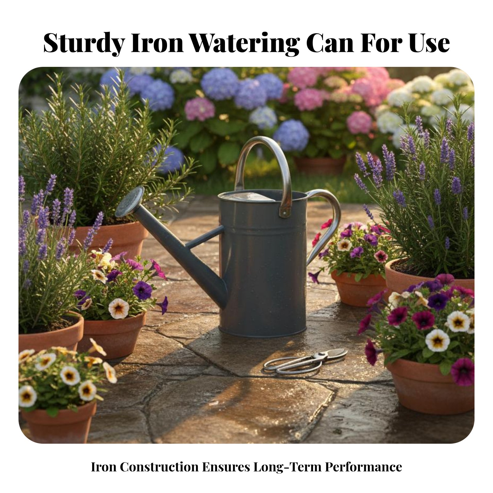 5L Bahçe Sulama Kabı Sağlam Su - Gardening Tools Watering Can incelemesi ve fiyatı