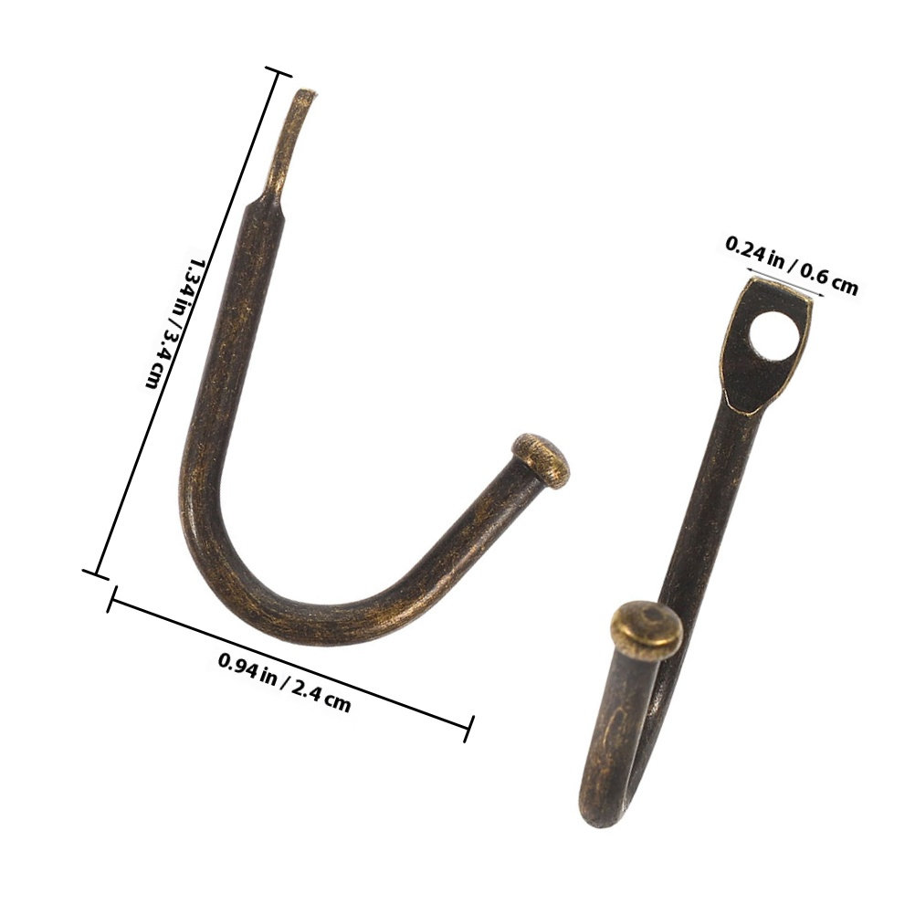 10 Adet Güçlü Metal Duvar Kanc - Gardening Tools Vintage incelemesi ve fiyatı