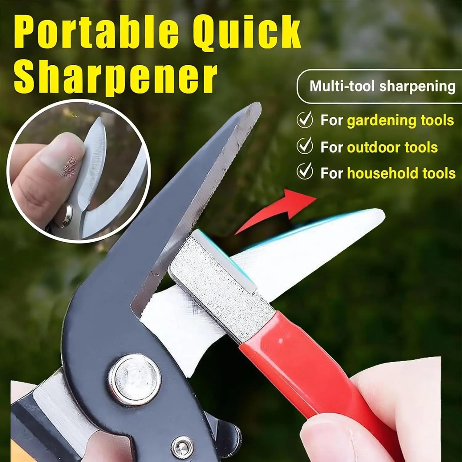Taşınabilir Hızlı Bileme Aleti - Gardening Tools Knife incelemesi ve fiyatı