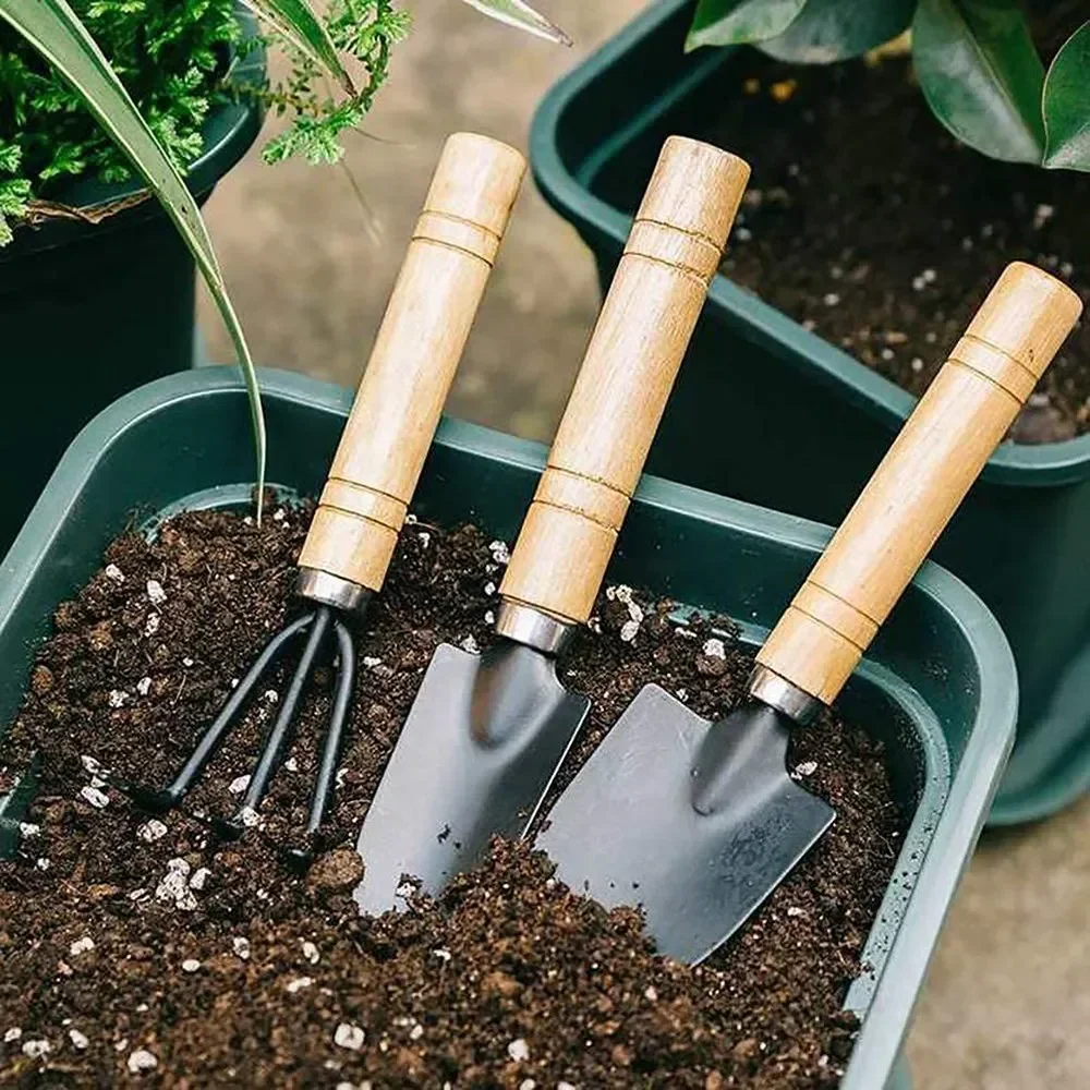3 adet/takım Mini bahçe alet s - Gardening Tools For Weeds incelemesi ve fiyatı