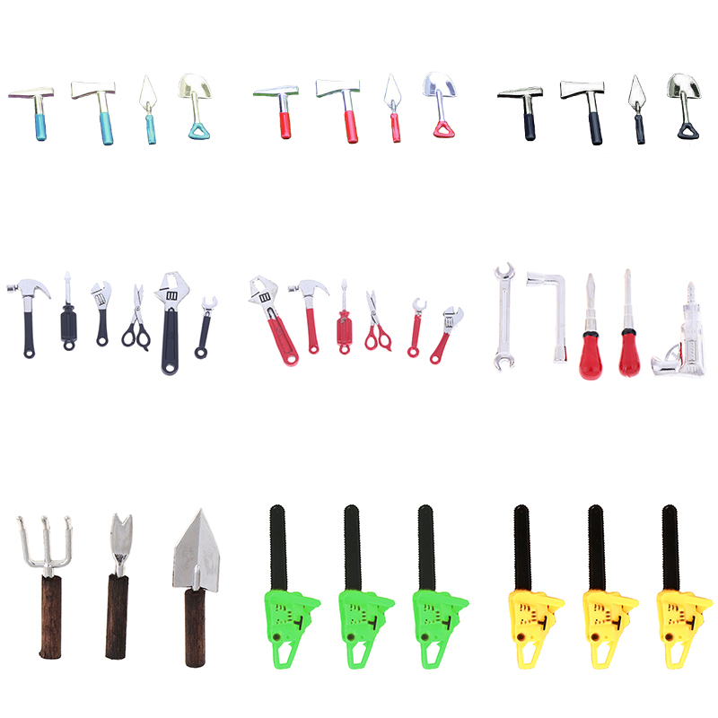3/4/5/6 adet Dollhouse minyatü - Gardening Tools Gift Set incelemesi ve fiyatı